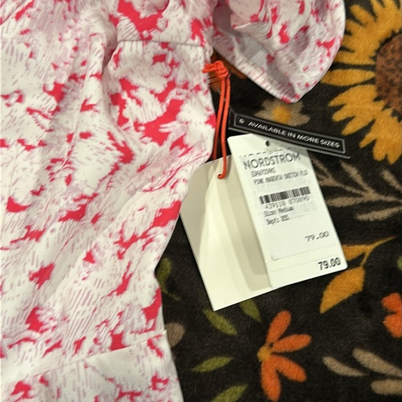 Brand new Open Edit Women's Pink and White Dress - Picture 7 of 9